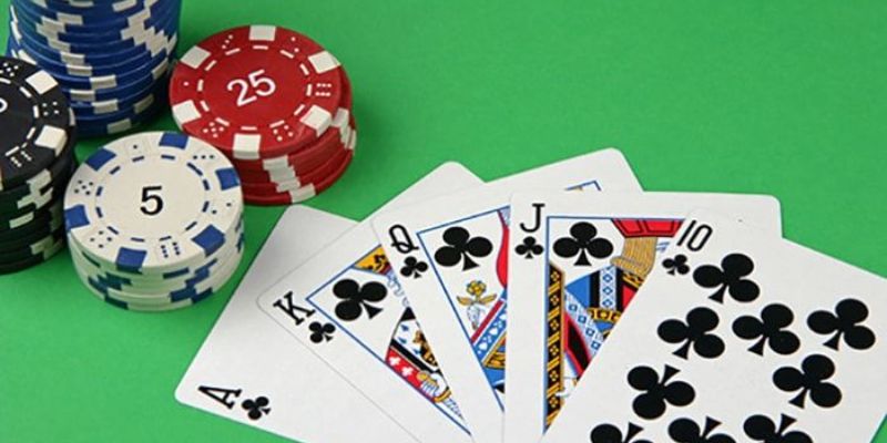 Flush trong Poker: Bộ 5 lá bài cùng chất